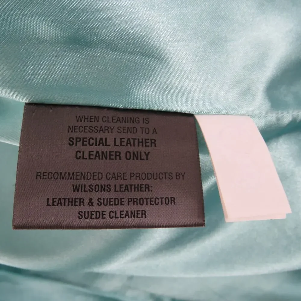Vintage Wilson's Leather Pink Leather Jacket Pink Suede Small Glam